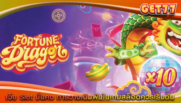 เว็บ Slot มั่นคง การวางเดิมพันในเกมสล็อตควรเริ่มต้น