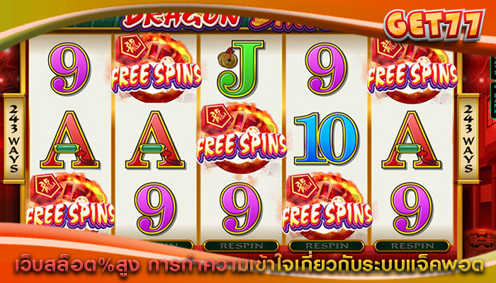 เว็บสล็อต%สูง การทำความเข้าใจเกี่ยวกับระบบแจ็คพอต