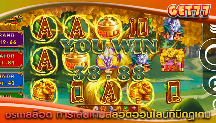 osmสล็อต การเล่นเกมสล็อตออนไลน์ที่มีกฎเกม