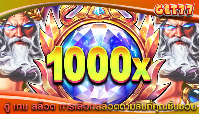 ตู้ เกม สล็อต การเลือกสล็อตตามธีมที่คุณชื่นชอบ