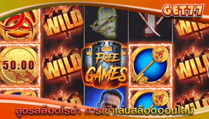 สูตรสล็อตโรม่า การเข้าเล่นสล็อตออนไลน์